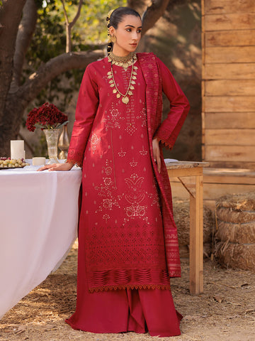 Zareena's - Premium Embroidered Lawn - Vol 05- D-06